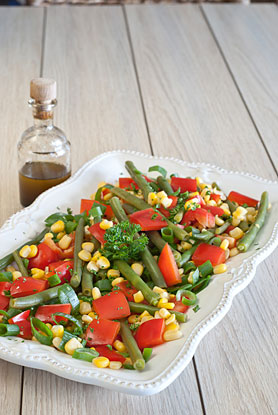 Low FODMAP Corn Salad